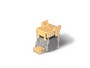 Скрепки Xerox WorkCentre 56XX `8 (4 x 2). 2000 per cartridge. (16000 staples)