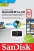 Модуль флеш-пам`ятi SanDisk Ultra Dual Drive USB 3.0 / microUSB 64GB OTG Black
