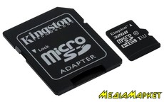 SDC10G2/32GB  MicroSDHC Kingston SDC10G2/32GB 32GB C10 UHS-I R45/W10MB/s + SD 