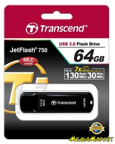 TS64GJF750K  -`i Transcend JetFlash 750 64GB USB 3.0
