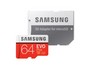 MB-MC64GA/RU  MicroSDXC Samsung Evo Plus 64GB C10 UHS-I U3 R100/W60MB/s + SD 