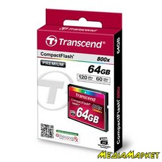 TS64GCF800  Compact Flash Transcend TS64GCF800 CF 64GB(800X)