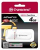 Модуль флеш-пам`ятi Transcend JetFlash 620 NAND Flash 4ГБ, USB 2.0, White/Red