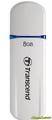 Модуль флеш-пам`ятi Transcend JetFlash 620 NAND Flash 8GB, USB 2.0, білий