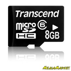TS8GUSDC6  MicroSDHC Transcend 8GB class 6