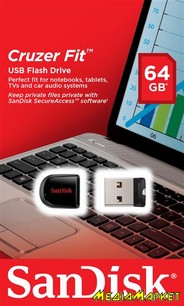 SDCZ33-064G-B35  -`i SanDisk SDCZ33-064G-B35 Cruzer Fit 64GB