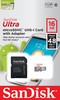  MicroSDHC SanDisk Ultra 16GB C10 UHS-I R48MB/s + SD 