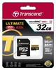 Карта MicroSDHC Transcend TS32GUSDU3 32GB C10 UHS-I U3 R95/W85MB/s 4K + SD адаптер Action