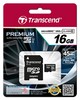  MicroSDHC Transcend Premium 16GB Class 10 UHS-1