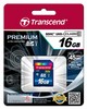 Карта SDHC Transcend Premium 16GB Class 10 UHS-1