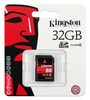 SD10/32GB  SDHC Kingston 32GB class 10
