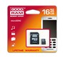 Карта MicroSD GoodRam SDU16GHCAGRR10 16GB 4class with adapter