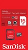  MicroSDHC SanDisk SDSDQM-016G-B35A 16GB Class 4, + SD 