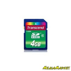 TS4GSDHC4  SDHC Transcend 4GB (Class 4)