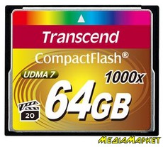 TS64GCF1000  Compact Flash Transcend TS64GCF1000 64GB(1000X)