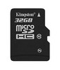 SDC10/32GB  MicroSDHC Kingston SDC10/32GB 32GB (Class 10) + SD 