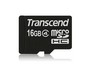 Карта MicroSDHC Transcend TS16GUSDHC4 16GB (Class 4) + SD адаптер