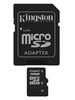  MicroSDHC Kingston SDC4/32GB 32GB (Class 4) + SD 