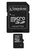 Карта MicroSDHC Kingston SDC4/32GB 32GB (Class 4) + SD адаптер
