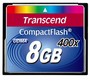  Compact Flash Transcend TS8GCF400 CF 8GB(400X)