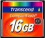TS16GCF133  Compact Flash Transcend TS16GCF133 CF 16GB(133X)