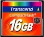 Карта Compact Flash Transcend TS16GCF133 CF 16GB(133X)