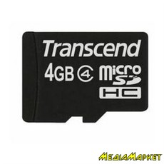 TS4GUSDC4  MicroSDHC Transcend TS4GUSDC4 4GB (Class 4)