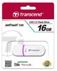 -`i Transcend JetFlash 330 16GB USB 2.0, White/Lavender