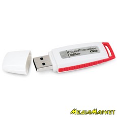 DTIG3/32GB  -`i Kingston DTIG3/32GB USB 2.0, White/Red