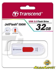 TS32GJF590W  -`i Transcend JetFlash 590 32GB USB White
