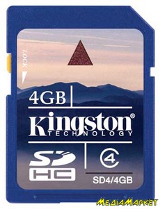 SD4/4GB  SDHC Kingston 4GB class 4