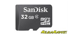 SDSDQM-032G-B35A  MicroSDHC SanDisk SDSDQM-032G-B35A 32GB + SD 