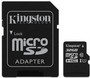  MicroSDHC Kingston SDCS/32GB 32GB C10 UHS-I R80MB/s + SD 