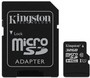 Карта MicroSDHC Kingston SDCS/32GB 32GB C10 UHS-I R80MB/s + SD адаптер
