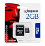 SDC/2GB  MicroSD Kingston 2GB SD adapter