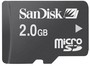  MicroSD SanDisk 2 Gb (card only)