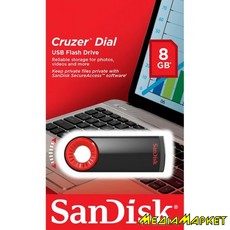 SDCZ57-008G-B35  -`i SanDisk Cruzer Dial 8GB USB