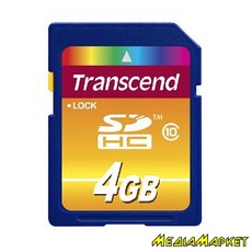 TS4GSDHC10  SDHC Transcend 4GB Class 10