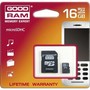 Карта MicroSD GoodRam SDU16GHC10AGRR10 16GB adapter class