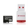  MicroSDHC Transcend TS8GUSDHC10-P3 8GB (Class 10) + USB 