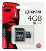 SDC4/4GB  MicroSDHC Kingston SDC4/4GB 4GB class 4