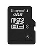 SDC4/4GB  MicroSDHC Kingston SDC4/4GB 4GB class 4