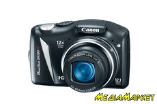 4345B019   Canon PowerShot SX130 IS 12, 1/2.3",  12/4, 28-336 , f/3.4-5.6, , Black