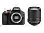   Nikon D3300 + 18-140mm , black