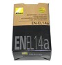 Акумулятор Nikon EN-EL14a 1230mAh 7.2V, для Nikon D3100, D3200, D5100, D5200