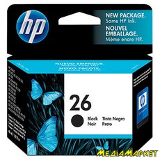 51626A  HP No.26  DJ 400/420 black, 40ml