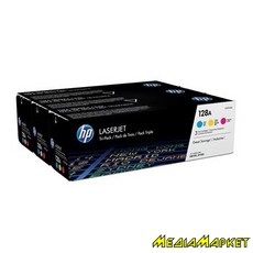 CF371AM  HP CF371AM  128A C+Y+M  CP1525n/1525nw,CM1415fn/ 1415fnw (CE321A, CE322A, CE323A) Tri-Pack