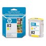 Картридж HP № 82 DJ500/800 Yellow