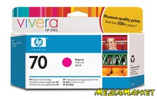 C9453A  HP C9453A 70 Magenta Ink Cartridge with Vivera Ink, 130 ml