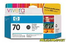 C9449A  HP C9449A 70 Photo Black Ink Cartridge with Vivera Ink, 130 ml